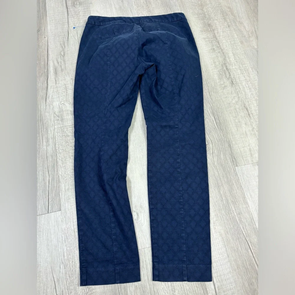 Lily Pulitzer Navy Blue Low rise Pants Size 6 - Picture 2 of 6